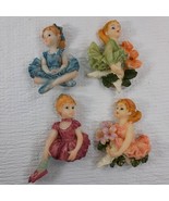 Vintage Presitge refrigerator Magnet set 4 Ballerina girls fridge dimens... - $722.26 MXN