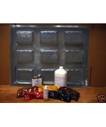 DIY Driveway &amp; Patio Paver Supply Kit w/6 #972 Paver Molds "BOGO" = 12 M... - $199.95