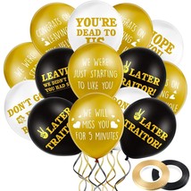 45 Pieces 12 Inch Coworker Going Away We Will Miss You Farewell Balloon Funny Go - £12.69 GBP