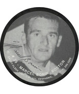 Marcel Bonin signed 1991 Boston Bruins Sports-Flash NHL Photo Puck- JSA ... - £39.81 GBP