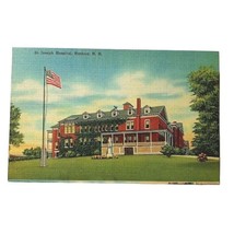 St. Joseph Hospital Nashua New Hampshire Postcard Vintage Unposted Color... - £2.39 GBP