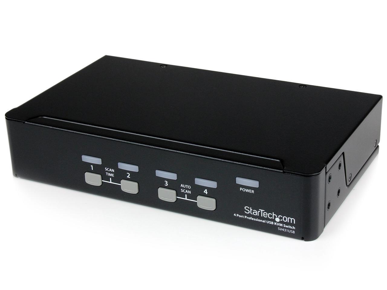 StarTech.com SV431USB 4 Port StarView USB KVM Switch - $173.99
