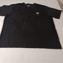 Carhartt K87-BLK Loose Fit Men's Black Cotton Workwear Short Sleeve T-Shirt XL image 8