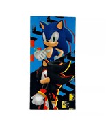 Sonic the Hedgehog and Shadow Soft Cotton Character Beach Towel, 28&quot; X 58&quot; - €18,43 EUR