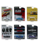 "Hollywood Series" Release 22, Set of 6 Cars 1/64 Diecast Models by Greenlight - $49.99