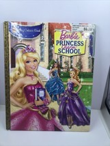 Princess Charm School  Barbie   a Big Golden Book  - $3.91