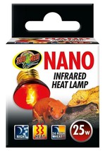 Zoo Med Nano Infrared Heat Lamp - 25 watt - £9.21 GBP