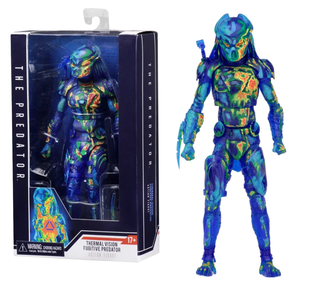 A figure toys thermal vision fugitive predator action figure collectable model toy doll thumb200