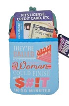 Smokezilla Woman Could Finish Kings Or 100s Neoprene Cigarette Pack Pouch - £7.63 GBP