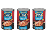 3 B&amp;M Original Baked Beans with Molasses, Pork &amp; Spices 16 oz Cans - £9.56 GBP