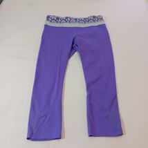 Lululemon Women's Purple Back Zippered Pocket Leggings Measured Size (30×23) image 8