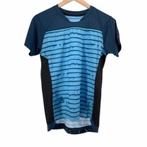 Zimtstern heritage blue french navy striped short sleeve soccer jersey s... - £18.37 GBP