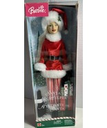 Barbie Christmas Doll w/ Hair Brush  2004 Mattel New In Box - £14.03 GBP