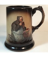 Antique J&amp;E Mayer Friar Tuck Monk Character Beer Mug Stein 5 1/8 Tall 3.... - £11.00 GBP