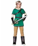 Kids Woodland Warrior Costume Halloween Fancy Dress Boys Medium 8-10 FRE... - £14.08 GBP