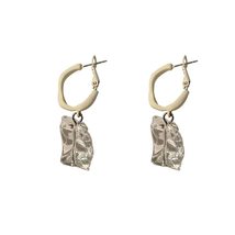 Temperament Korean Transparent Dangle Irregular Acrylic Drop Earrings Earring Ea - £8.78 GBP