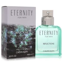 Eternity Reflections by Calvin Klein Eau De Toilette Spray 3.4 oz for Men - $32.89