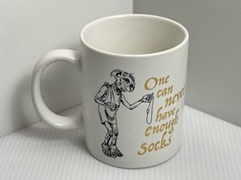 Harry Potter Wizarding World DOBBY Mug &quot;One can never have enough Socks&quot; 12 oz - $9.49