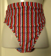 Jessica Simpson Multicolored Striped print Bikini Bottom Size X-Large - £10.12 GBP