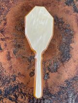 VTG Art Deco Ivory Pyralin Celluloid Hair Brush 1920's Vanity Dressing B... - $34.00