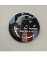 ...And The Home Of The Brave Pin Eagle &amp; Burger King Logo - £5.55 GBP