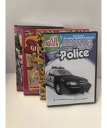 Set Of 4 Kids Movies DVD About Police - Saddle Club - Girls Rock - I Spy... - £7.03 GBP
