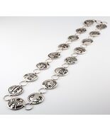 Magnifique Hopi Argent Sterling Concho Ceinture Signé S. Tom, 268.8 Gr. ... - $3,085.19 CAD