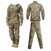 Uniforme Militar Hombre Traje Táctico Camuflaje Camisas Abrigo Conjunto Chalecos - £51.32 GBP+