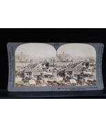 Antique Keystone Co Stereoview Galata Bridge &amp; Golden Horn Constantinopl... - $14.99