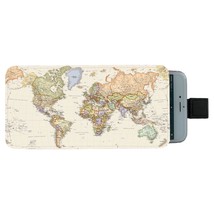 Map of the World Universal Mobile Phone Bag - £16.00 GBP