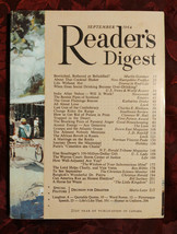 Rare CANADA Readers Digest September 1964 Norman Vincent Peale Mario Lazo - £9.80 GBP