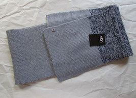 UGG Scarf Marled Knit Sequins Grey Blue NEW $95 - £63.29 GBP