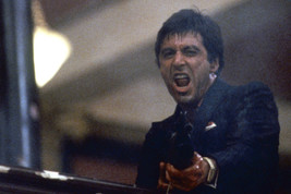 Al Pacino in Scarface Firing Off Machine Gun say Hello to My Little Friend. 24x1 - £19.13 GBP