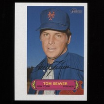 2022 Topps Heritage High Number Tom Seaver &#39;73 Pin Ups 73PU-32 New York Mets - £3.94 GBP