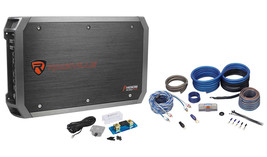 Rockville RXD-M3 4000 Watt Peak/1000w @ 1 Ohm RMS Mono Amplifier+Amp Kit - $374.38