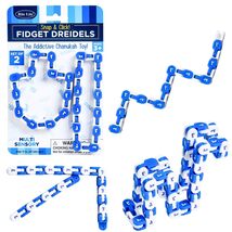 Rite Lite Snap N Click Fidget Link Dreidels  Set of 2 Addictive Multi-... - $7.91
