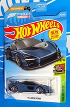 Hot Wheels New For 2019 Hw Exotics #162 Mc Laren Senna Blue Forza Horizon 4 - £4.87 GBP