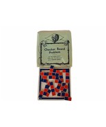 Magician toy vtg Magic Shop Trick 1940 Devil Checker Board Problem puzzl... - £73.98 GBP