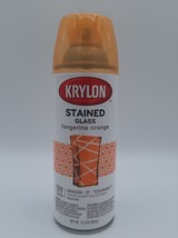 Krylon Stained Glass Aerosol Spray Paint 11.5 Oz Tangerine Orange Discon... - $799.93 MXN