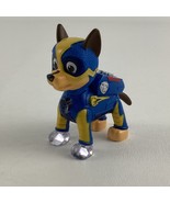 Paw Patrol Mighty Pups Chase Exclusive Figure Light Up Badge Police Spin... - $367.72 MXN
