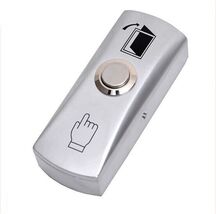 12/24v NO/COM Stainless Steel Release Access Control Exit Push Button Do... - €12,83 EUR