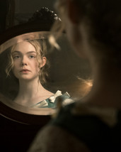 The Beguiled Elle Fanning looking in mirror 16x20 Canvas Giclee - $69.99