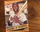 Hank Aaron 2021 Topps Legends Of Baseball Card (1324) - £3.14 GBP