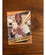 Hank Aaron 2021 Topps Legends Of Baseball Card (1324) - £3.19 GBP