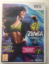 Zumba Fitness 2 Nintendo Wii Video Game No Belt Vtd - £5.84 GBP