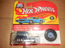 1993 Hot Wheels &quot;Paddy Wagon&quot; Collector 5707 Vintage Collection Purple w/Button - £4.79 GBP