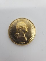 George Washington - 24k Gold Plated Coin -Presidential Medals Cover Coll... - $7.69