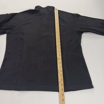 LL Bean Pullover Women’s M Black 1/4 Zip Sweatshirt Outdoor Fleece RN#71341 image 6