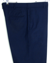 Vintage USA Military Watauga Uniform Pants Blue Poly/Wool Blend Men&#39;s Si... - £20.16 GBP
