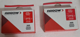 2 Pack Arrow T72 Insulated Staples 11/32&quot; x 19/32&quot; 721189 Metal Insulate... - $15.52